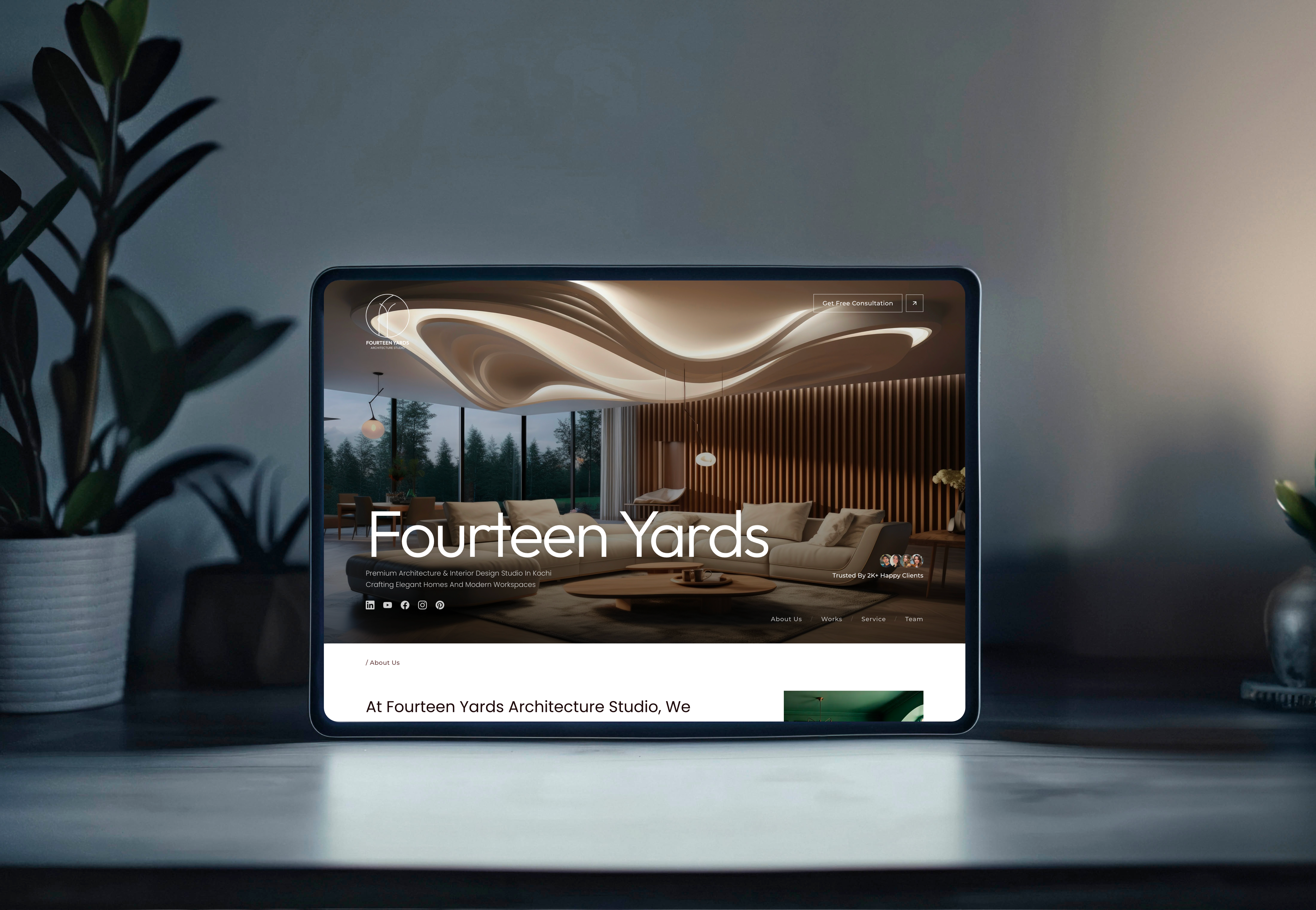 Fourteen Yards Studio project showcase